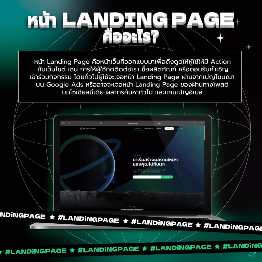 หน้า Landing Page คืออะไร